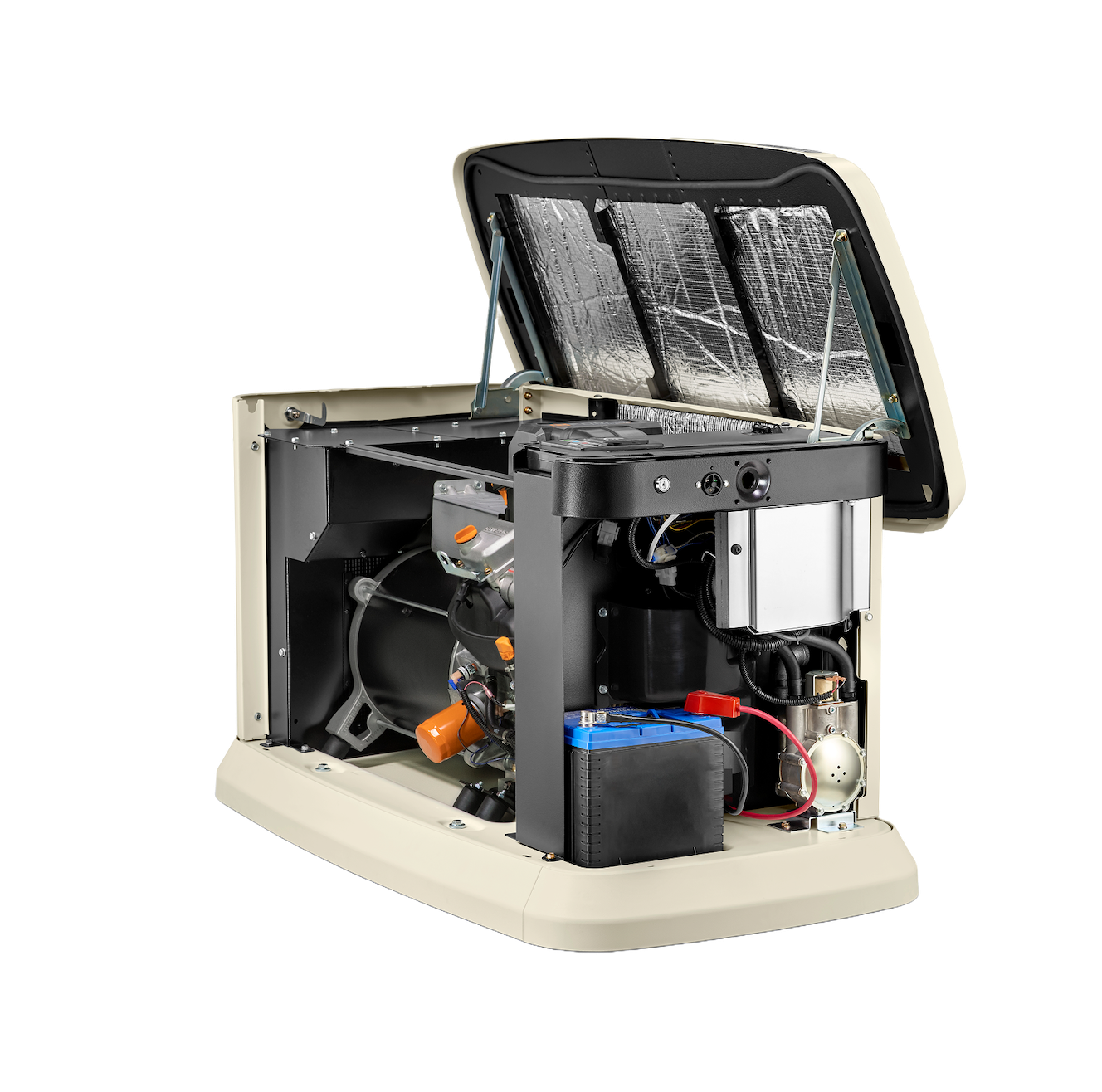 22kw Generator Side Open